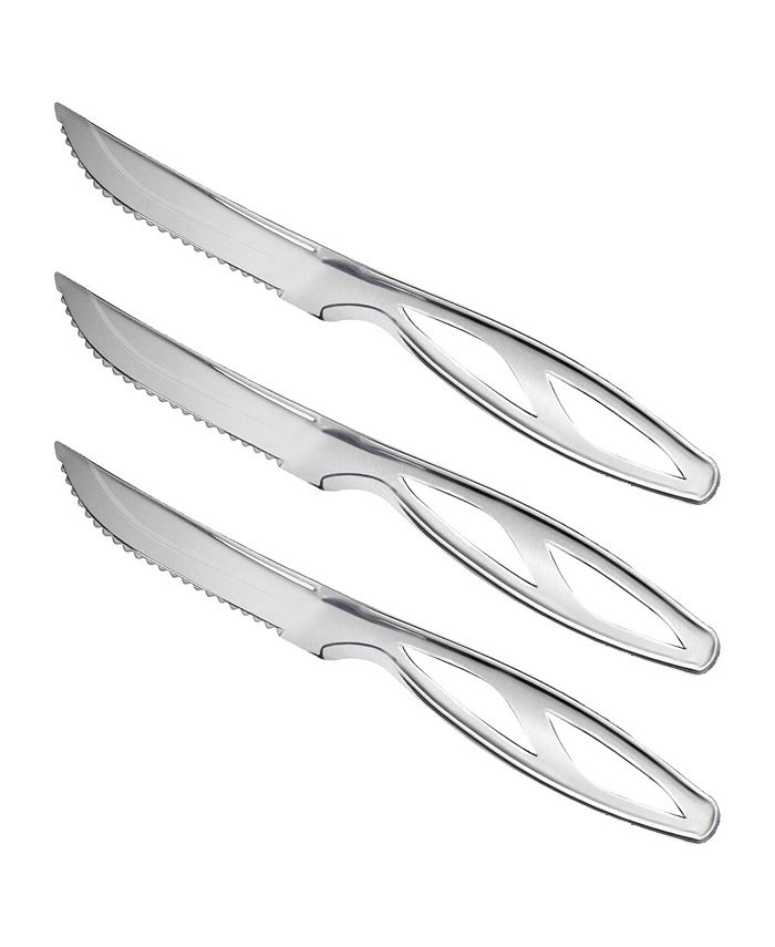 Smarty Had A Party Silver Disposable Plastic Steak Knives (360 Knives