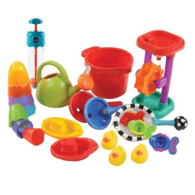 Kaplan Early Learning Waterworks Sand and Water Play Set for Twos - Macy's