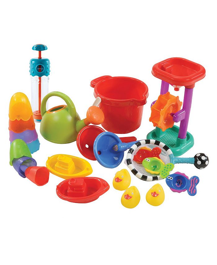 Kaplan Early Learning Waterworks Sand and Water Play Set for Twos Macy's