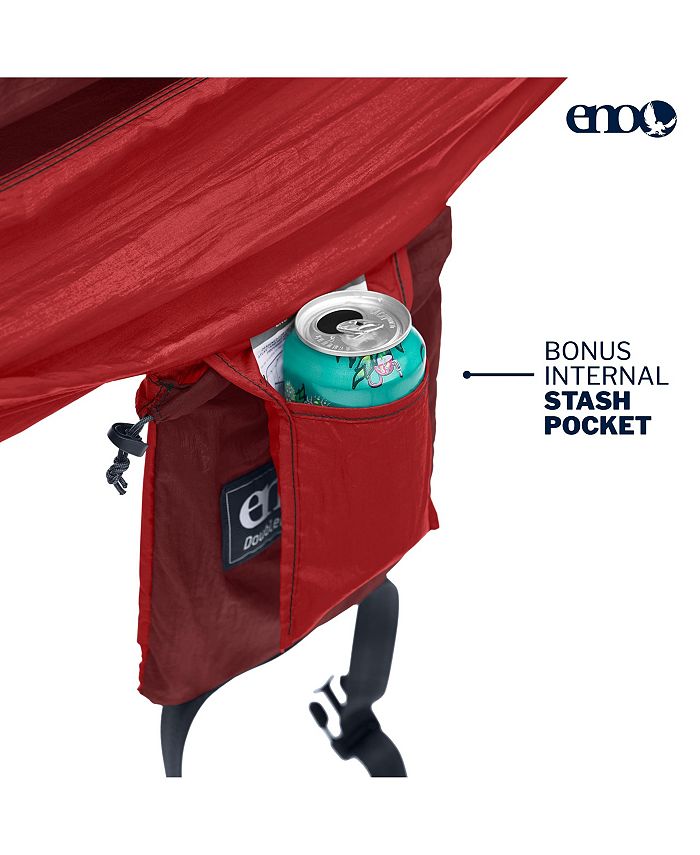 ENO DoubleNest Hammock Lightweight, Portable, 1 to 2 Person Hammock