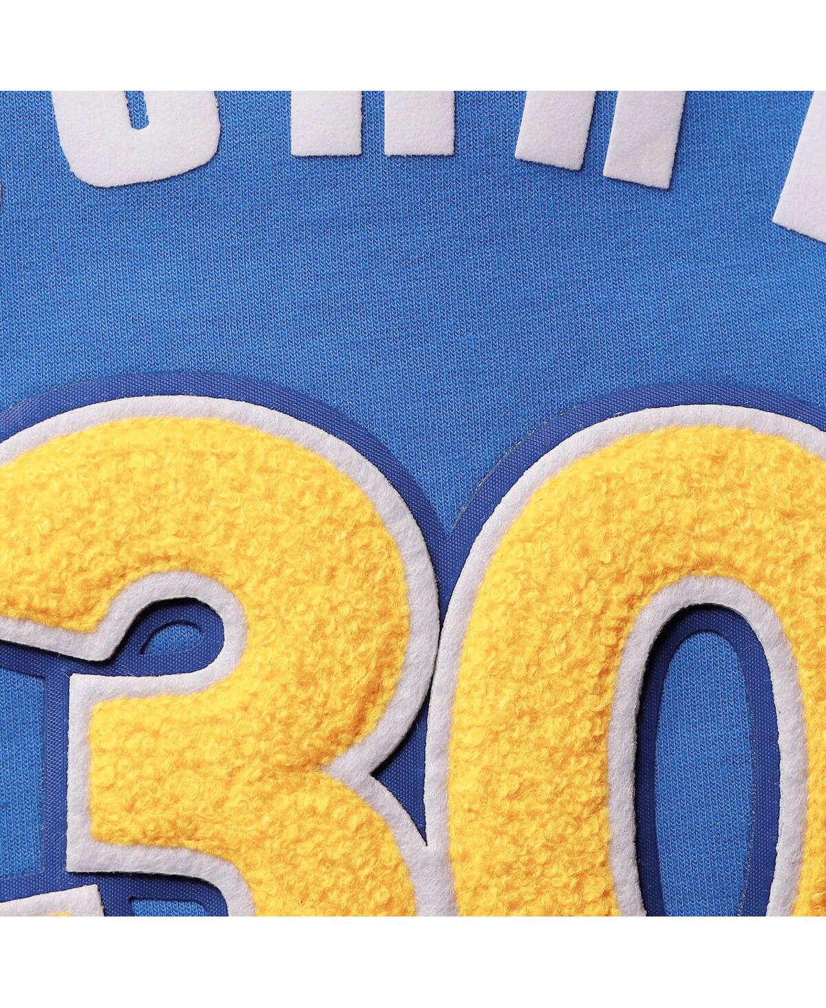 PRO STANDARD MEN'S PRO STANDARD STEPHEN CURRY ROYAL GOLDEN STATE WARRIORS TEAM PLAYER SHORTS 