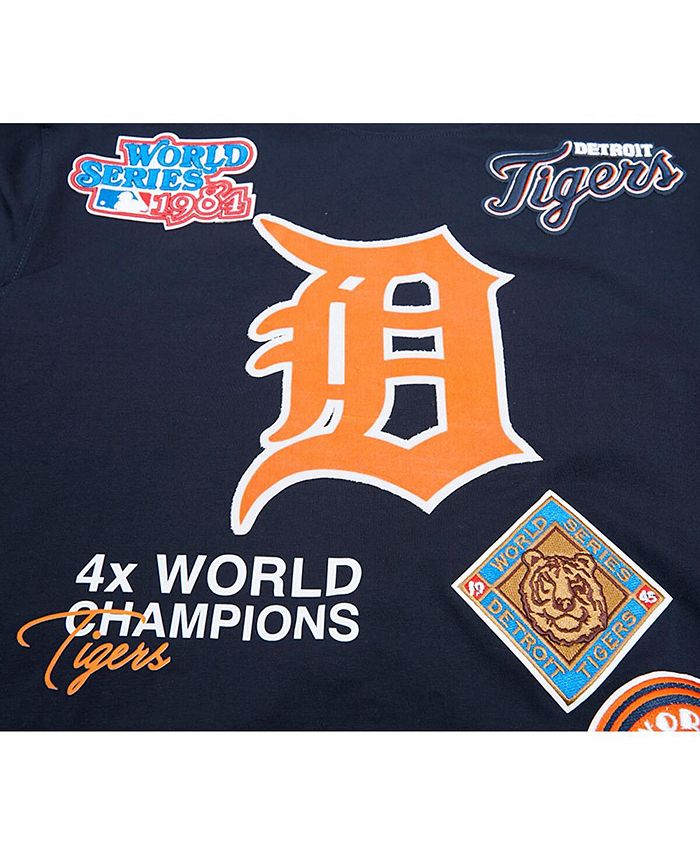 Pro Standard Men's Navy Detroit Tigers Championship Tshirt Macy's