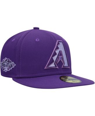 Men's New Era Purple Arizona Diamondbacks Lavender Undervisor 59FIFTY ...