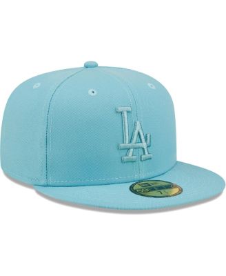 New Era Men's Light Blue Los Angeles Dodgers Color Pack 59FIFTY Fitted Hat