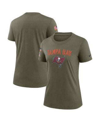 Men's Tampa Bay Buccaneers Nike Olive 2022 Salute To Service Long Sleeve T- Shirt