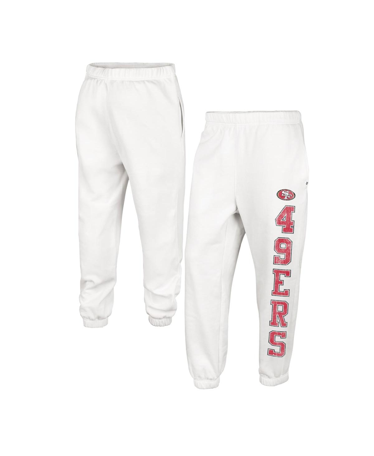 47 BRAND WOMEN'S '47 BRAND OATMEAL SAN FRANCISCO 49ERS HARPER JOGGERS