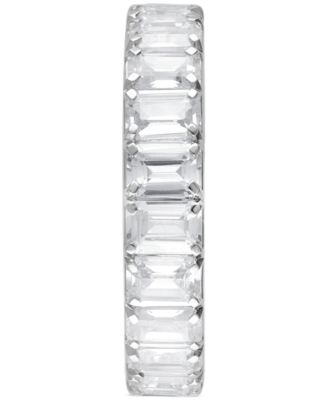 Certified Lab Grown Diamond Emerald-Cut Eternity Band (4 ct. t.w.) in 14k Gold