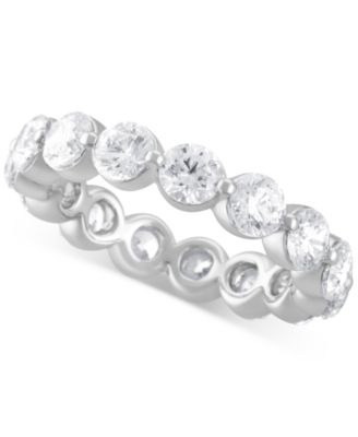 Badgley Mischka - Certified Lab Grown Diamond Eternity Band (4 ct. t.w.) in 14k Gold