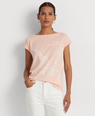 Lauren Ralph Lauren - Women's Graphic Jersey T-Shirt