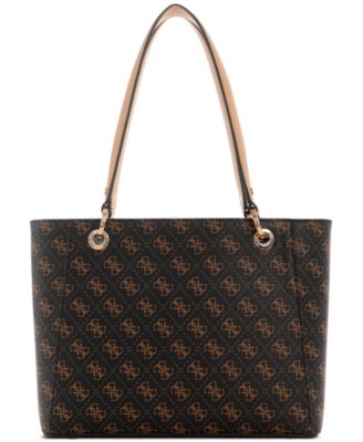 Noelle 4-G Logo Basique Double Compartment Tote