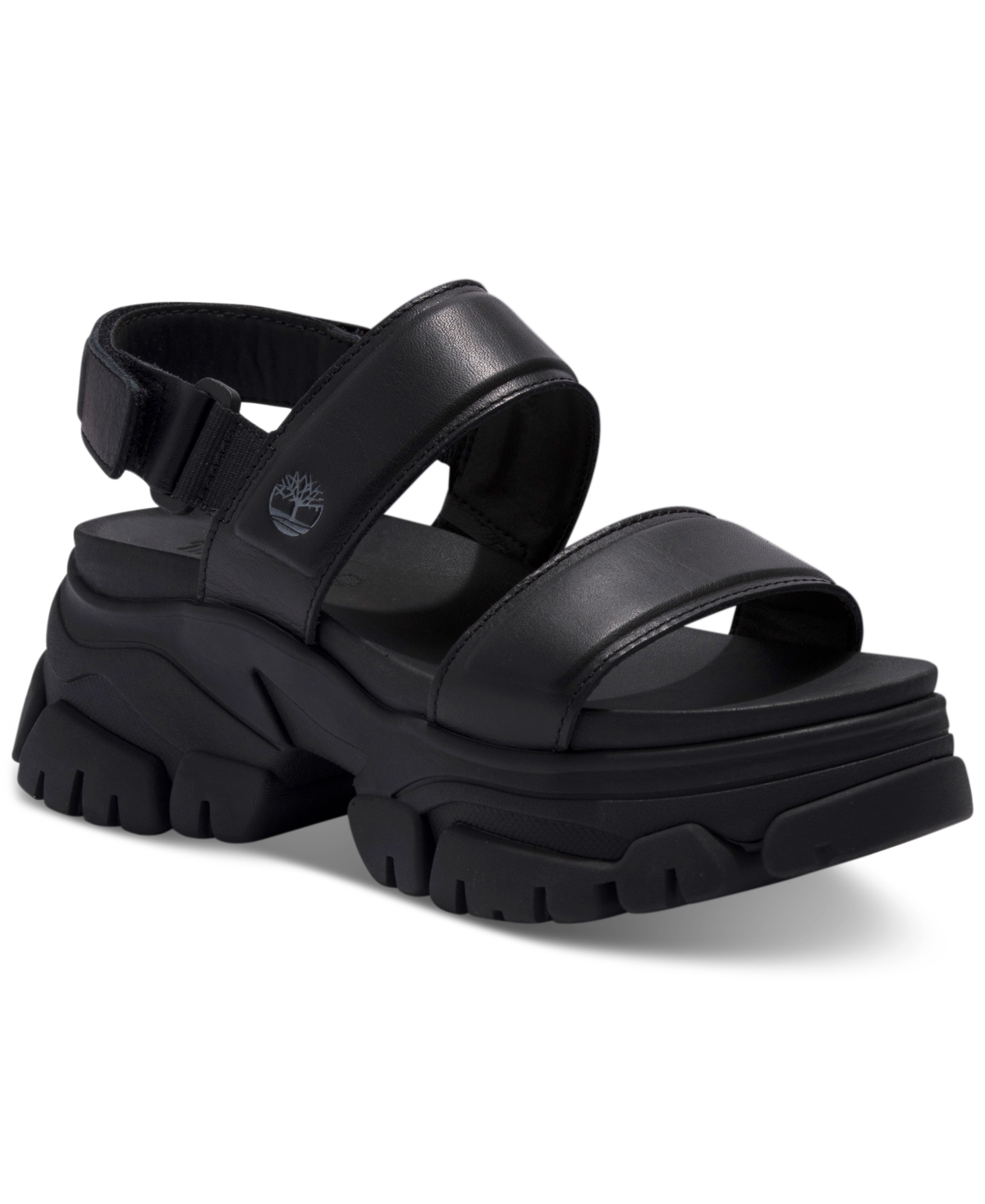 Timberland Chunky Platform Sandals In Black