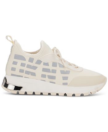 DKNY Women's Meanna Lace-Up Logo Running Sneakers - Macy's