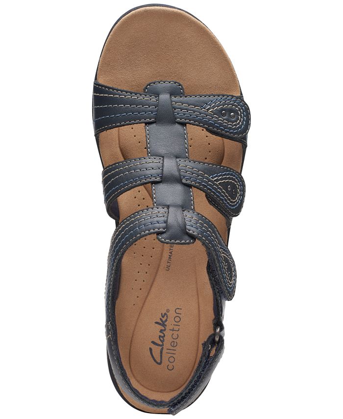 Clarks Women's Laurieann Vine Strappy Sport Sandals - Macy's