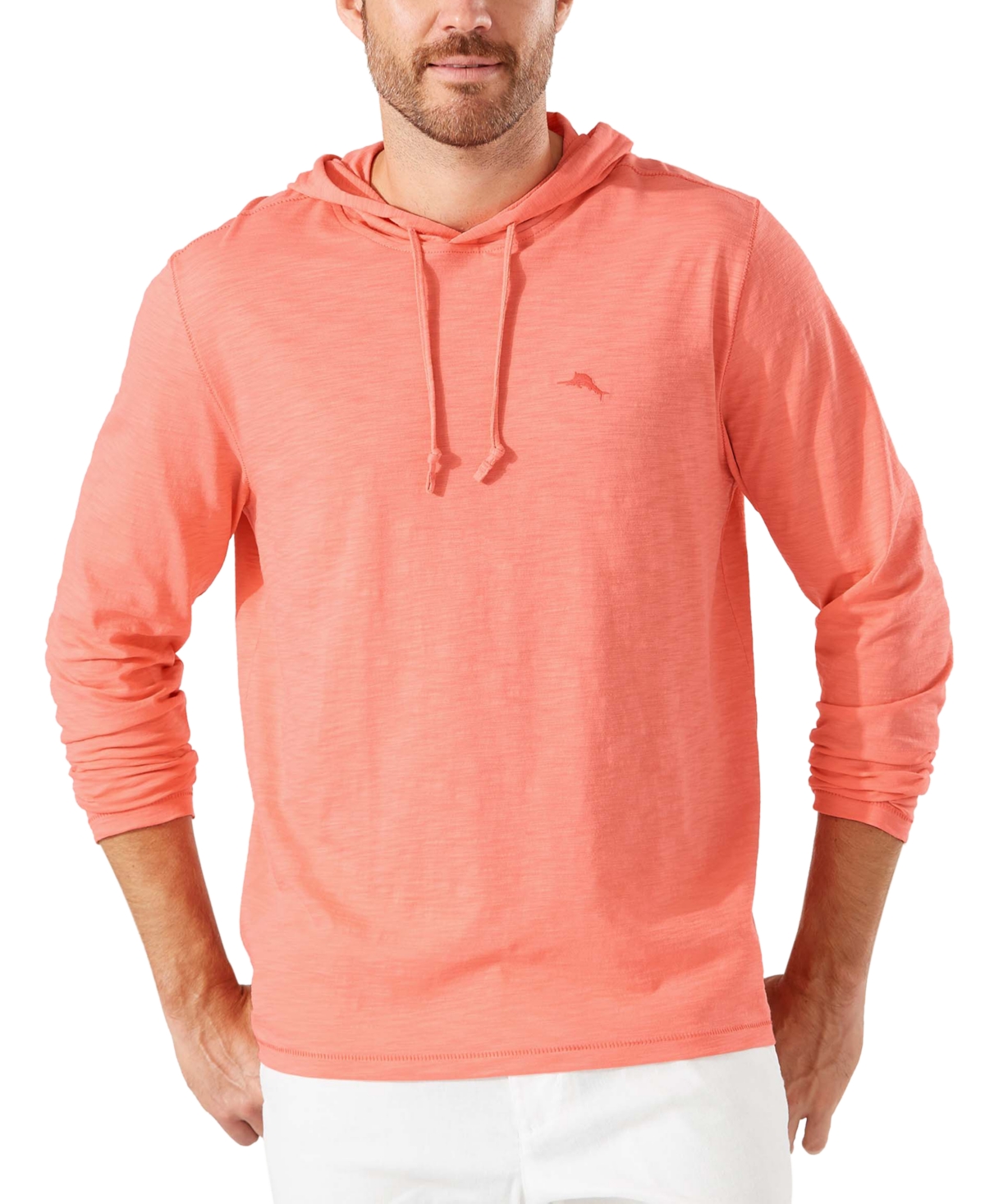Tommy Bahama Men's Bali Beach T-shirt Hoodie In Shellrossa