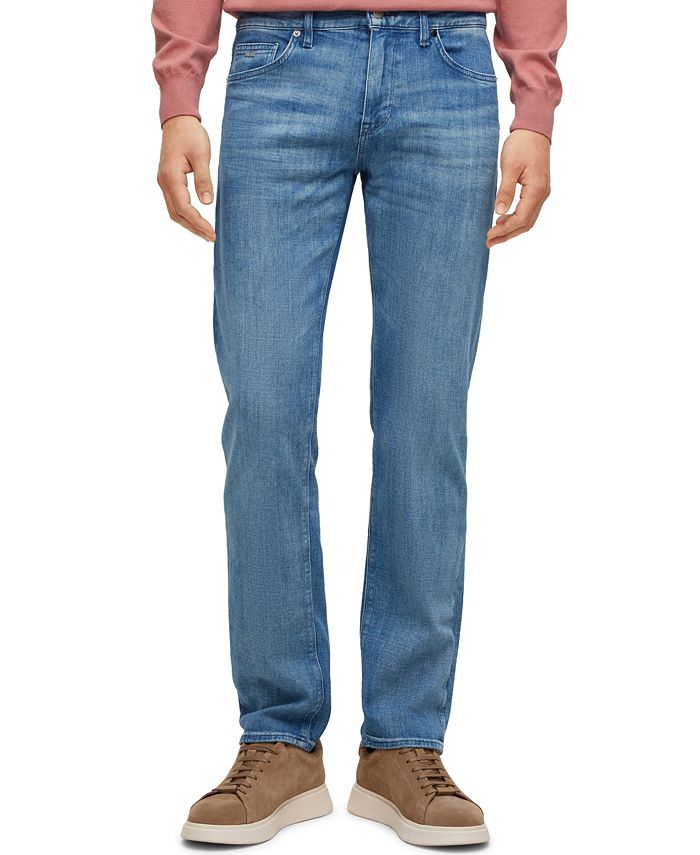 Hugo Boss Men's Regular-Fit Jeans - Macy's