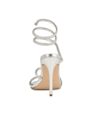 Women's Maskil Ankle Wrap Stiletto Dress Sandals