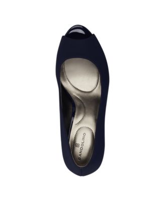 Women's Rainaa Platform Stiletto Peep Toe Pumps