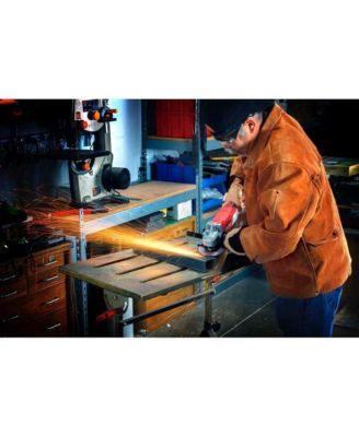 5 Inch 10 Amp Variable Speed Angle Grinder with Electronic Speed Control