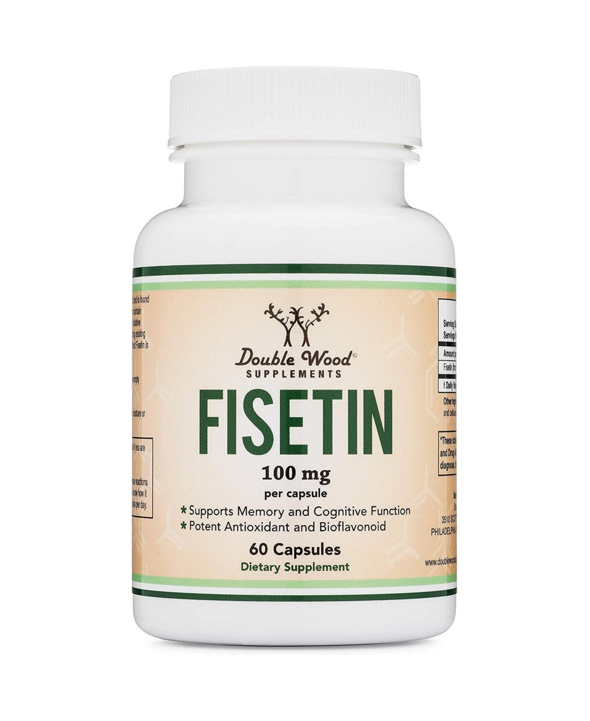 Fisetin - 60 x 100 mg capsules