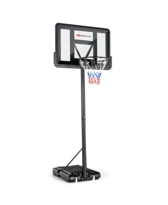 Costway 43.5 in. x 35 in. Portable Basketball Hoop Stand