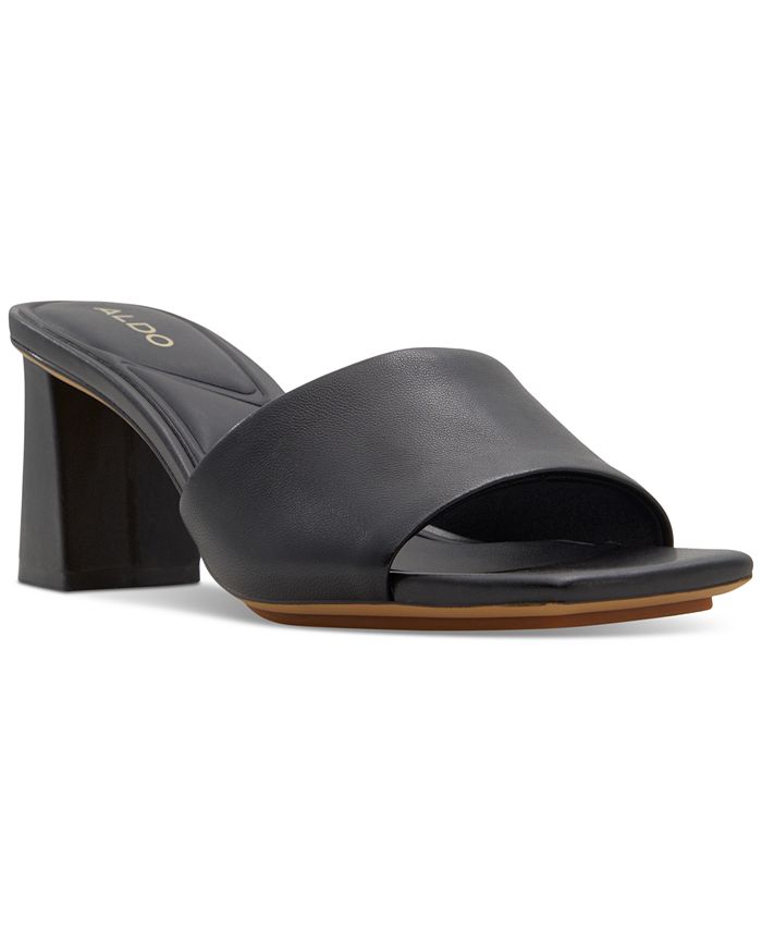 ALDO Women's Vidish Slip-On Block-Heel Dress Sandals - Macy's