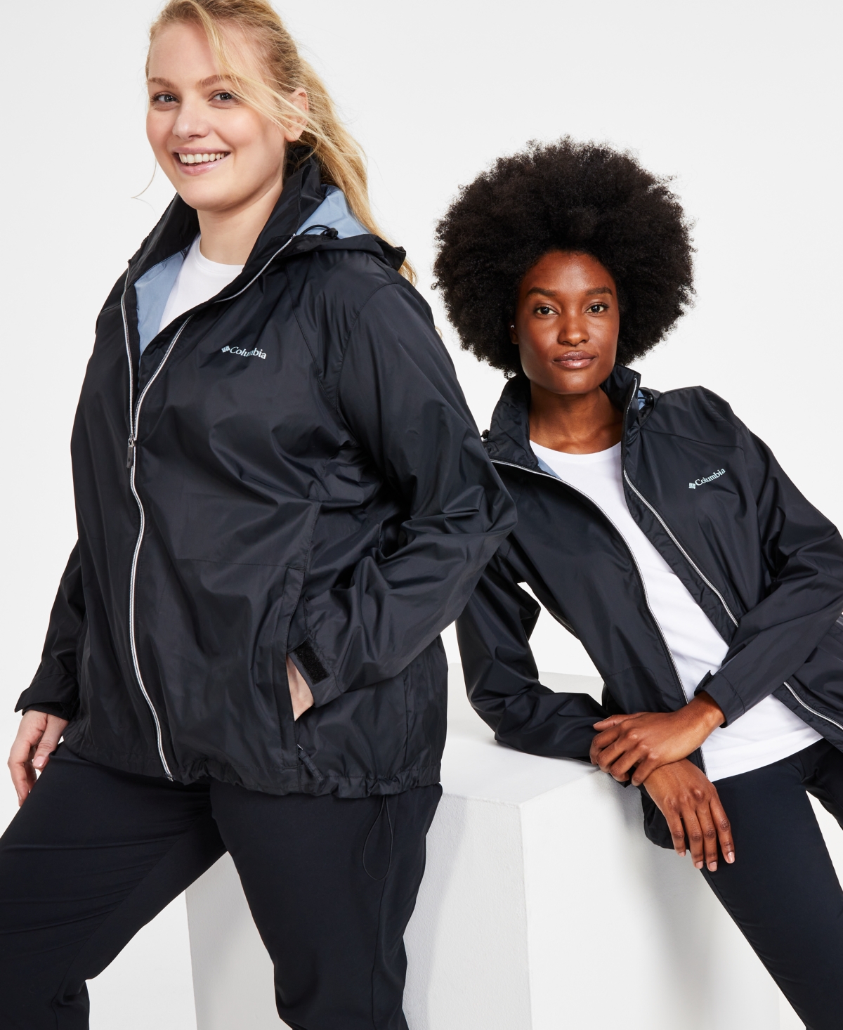 Shop Columbia Women's Switchback Waterproof Packable Rain Jacket, Xs-3x In Eve