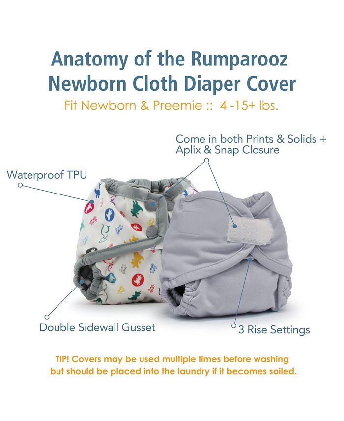 Kanga Care Rumparooz Reusable Newborn Cloth Diaper Cover Snap Macy's