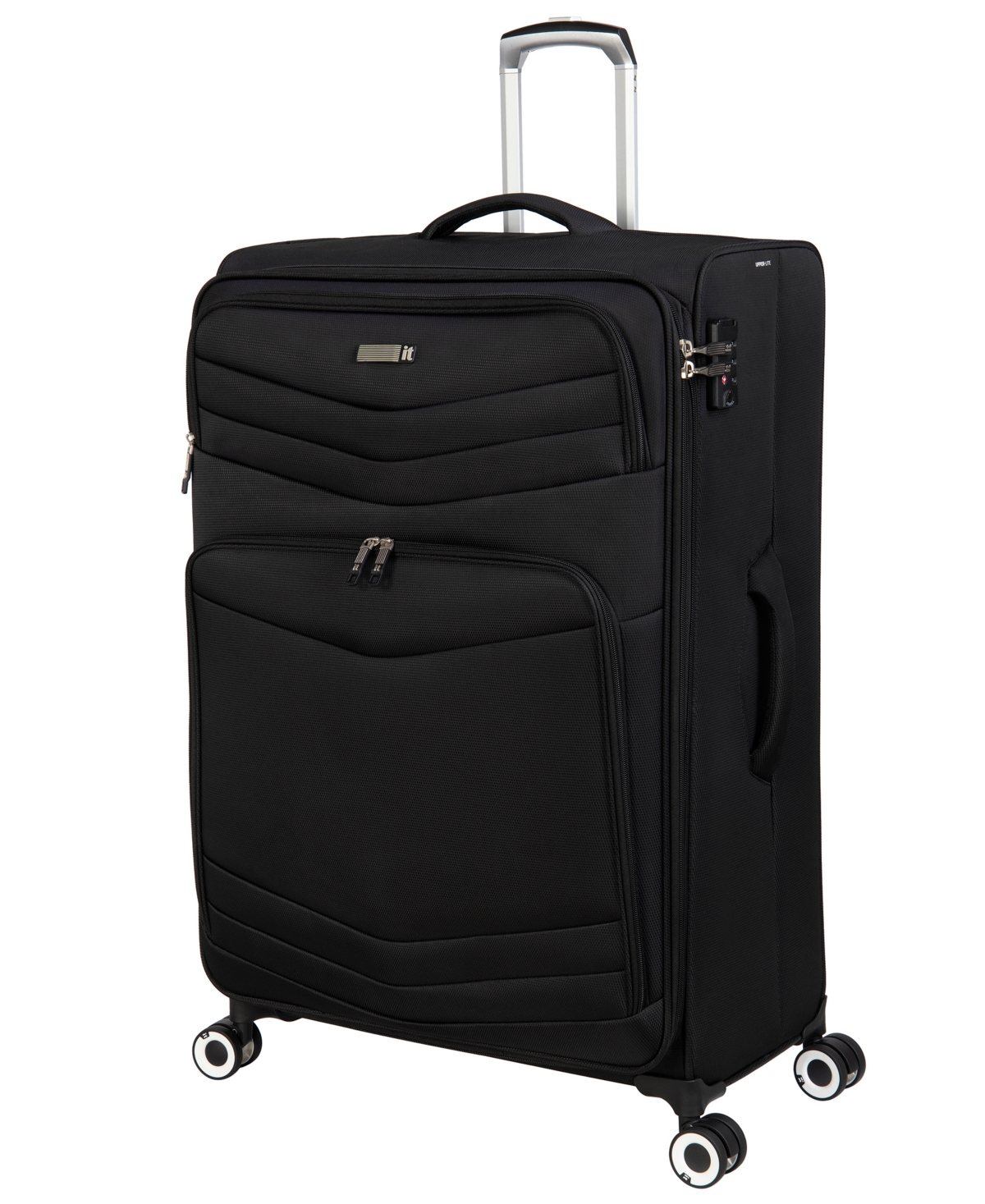 It Luggage Intrepid 29" Large 8-wheel Expandable Luggage Case In Black