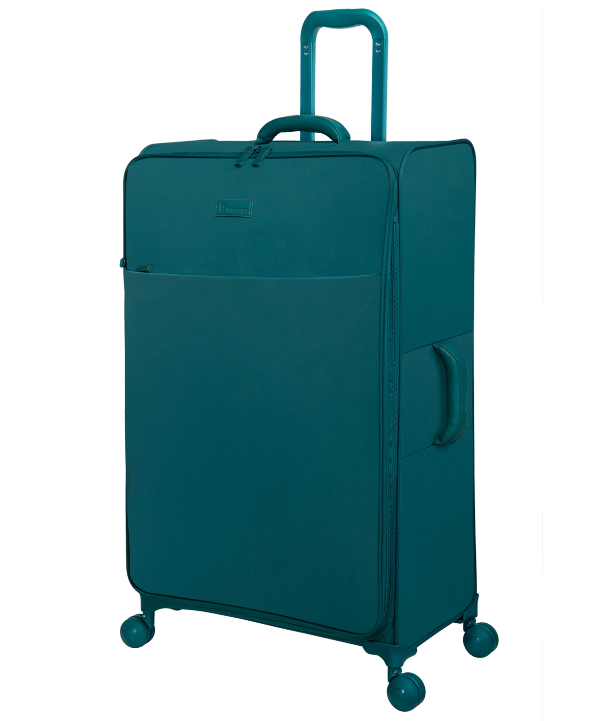 Shop It Luggage Lustrous 29" Softside Checked 8-wheel Spinner In Harbour Blue