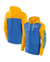 Los Angeles Chargers Nike Sideline Player Quarter-Zip Hoodie - Powder  Blue/Gold