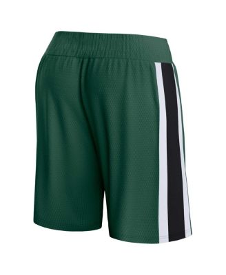 Men's Hunter Green Milwaukee Bucks Referee Iconic Mesh Shorts