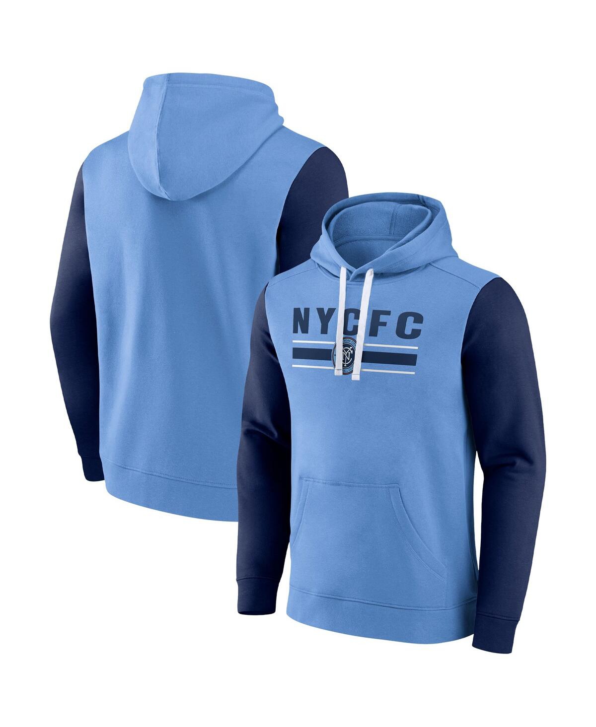 Fanatics Branded Sky Blue New York City Fc To Victory Pullover Hoodie