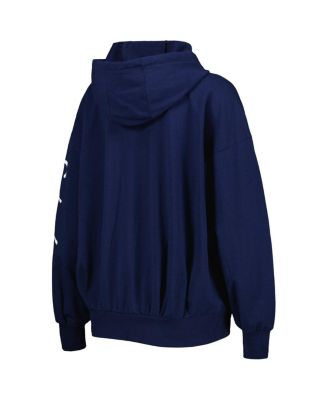 Women's College Navy Seattle Seahawks Emerson Full-Zip Hoodie