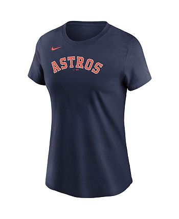 Nike Women's Alex Bregman Navy Houston Astros Name Number T-shirt - Macy's