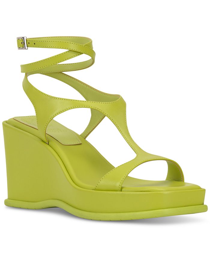 Vince Camuto Fetemee Strappy Sport Wedge Sandals - Macy's