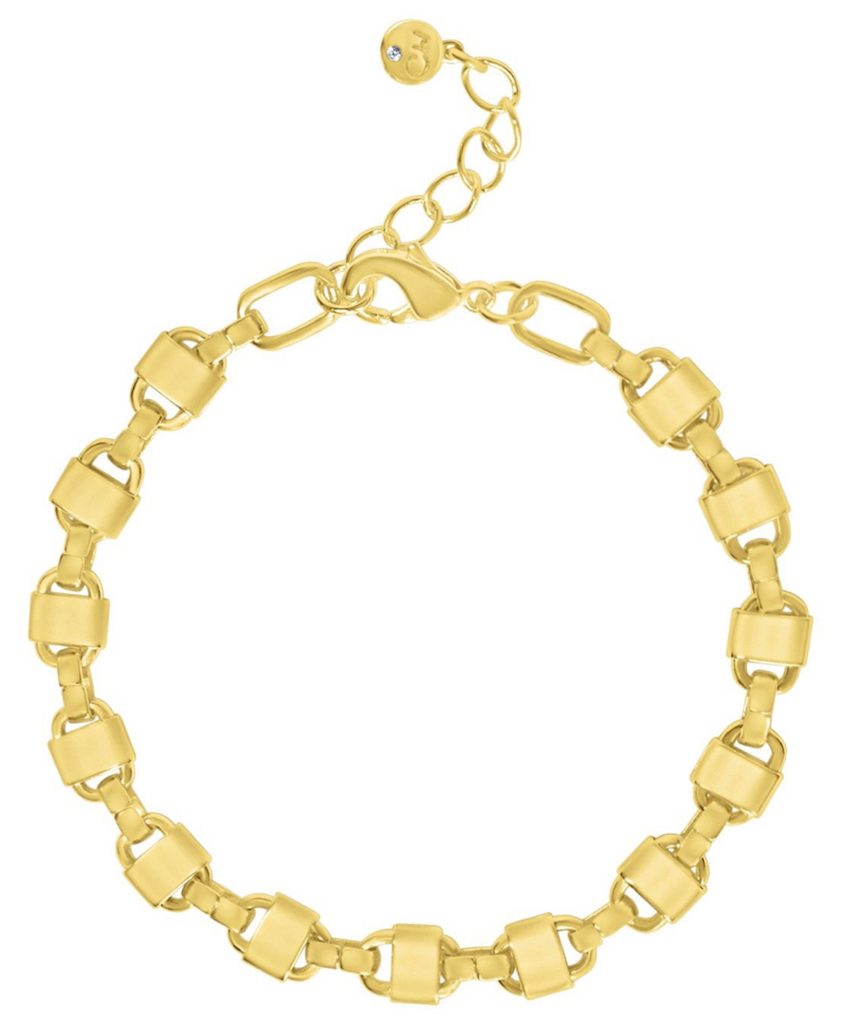 And Now This 18k Gold-plated Link Bracelet