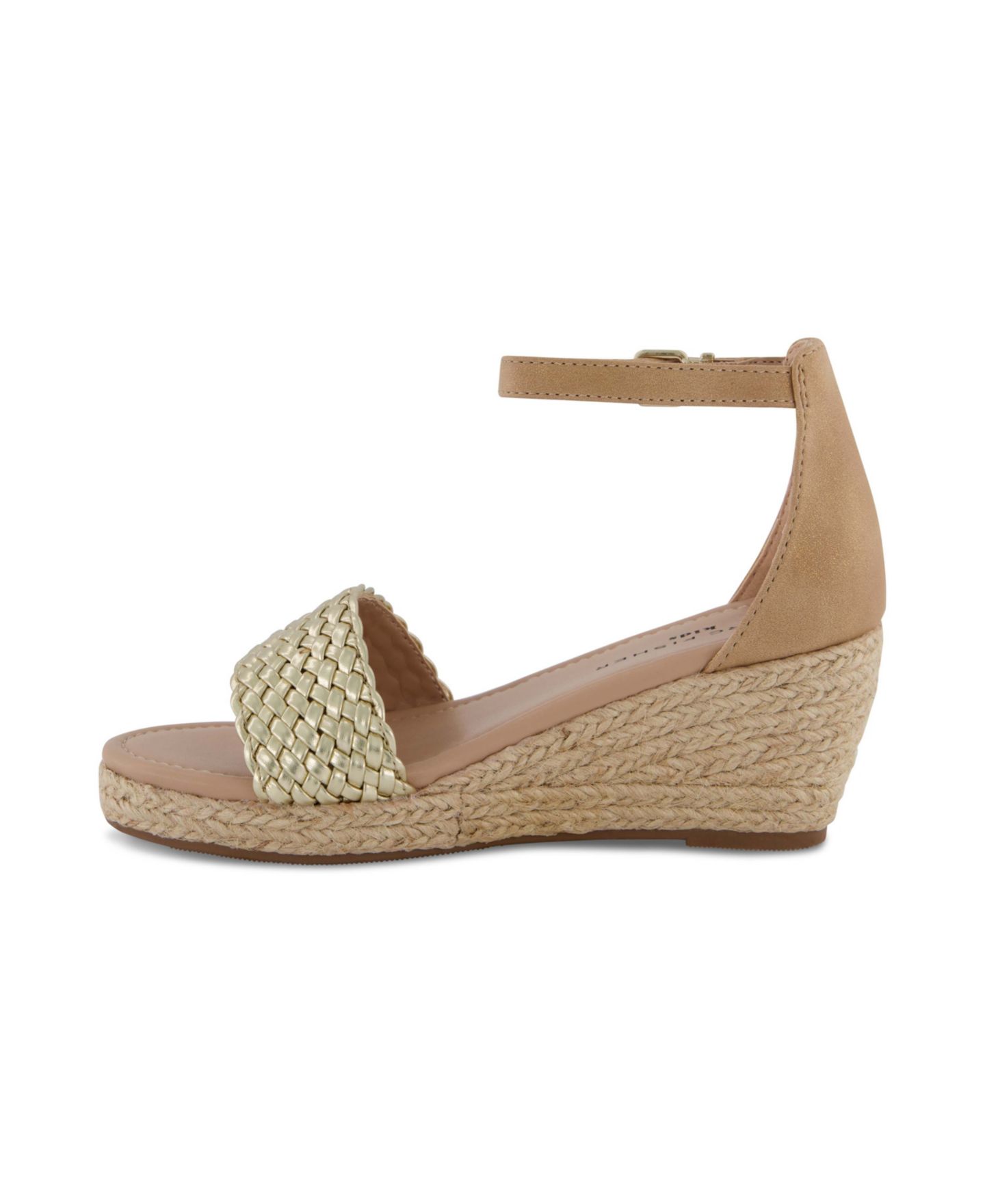 Сандалии Marc Fisher Open Toe Wedge Sandals для девочек, цвет: Рыжевато-коричневый — фото 7