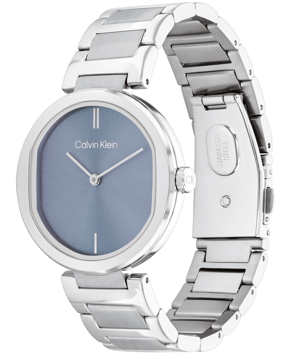 Calvin Klein Women's 2-Hand Silver-ToneBracelet Watch 36mm - Stainless Steel