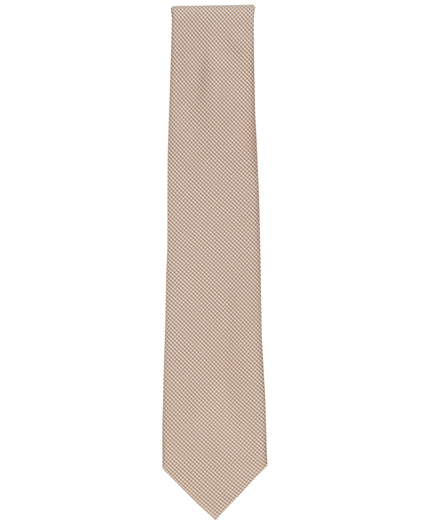 Мужской галстук Michael Kors Sorrento Solid Tie, цвет: Верблюжий — фото 2