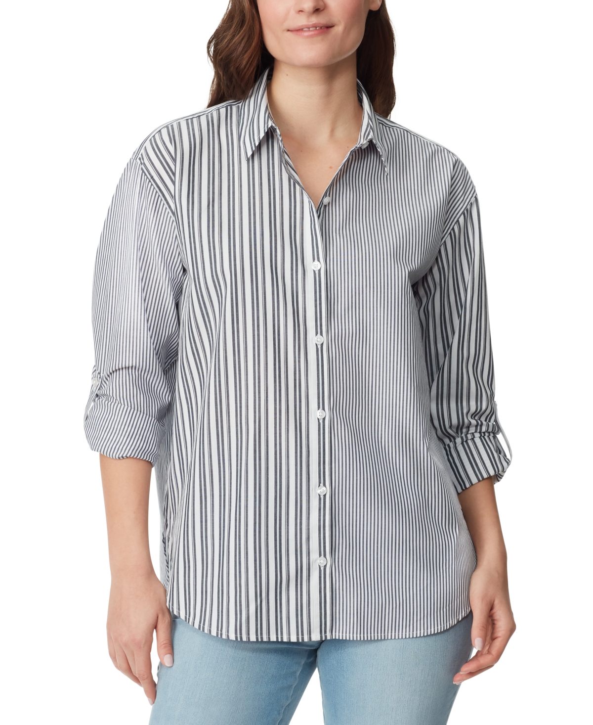 Gloria Vanderbilt Women's Amanda Button-Front Shirt