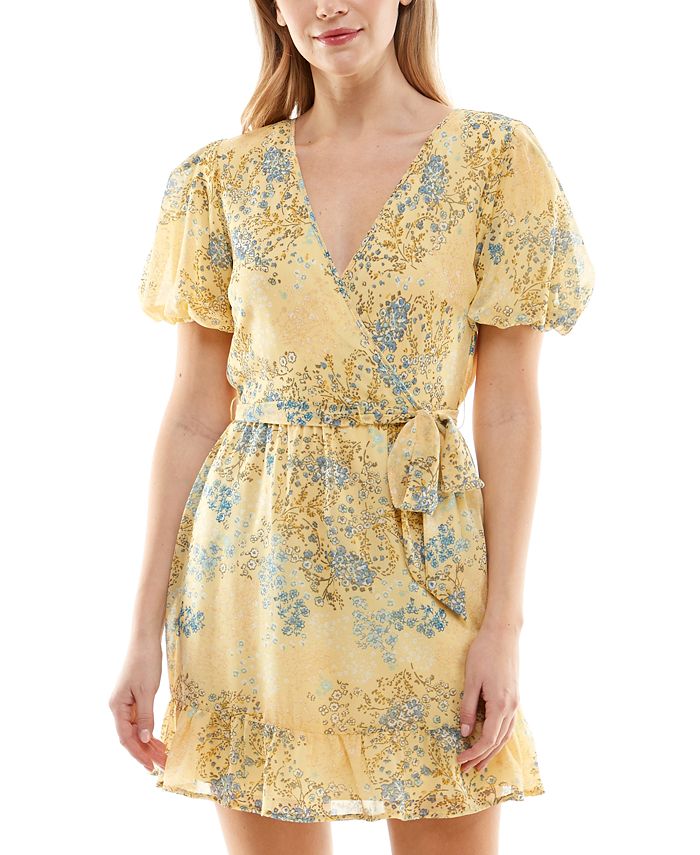 Macy's floral online dress juniors