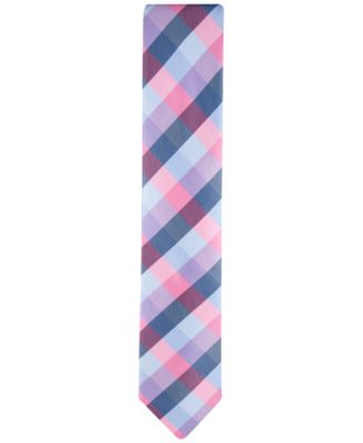 Men's Buffalo Plaid Tartan Tie