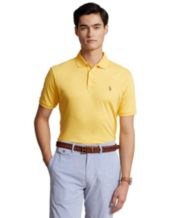 Pre-owned Yellow Patterned Cotton Knit Polo T-shirt Xs