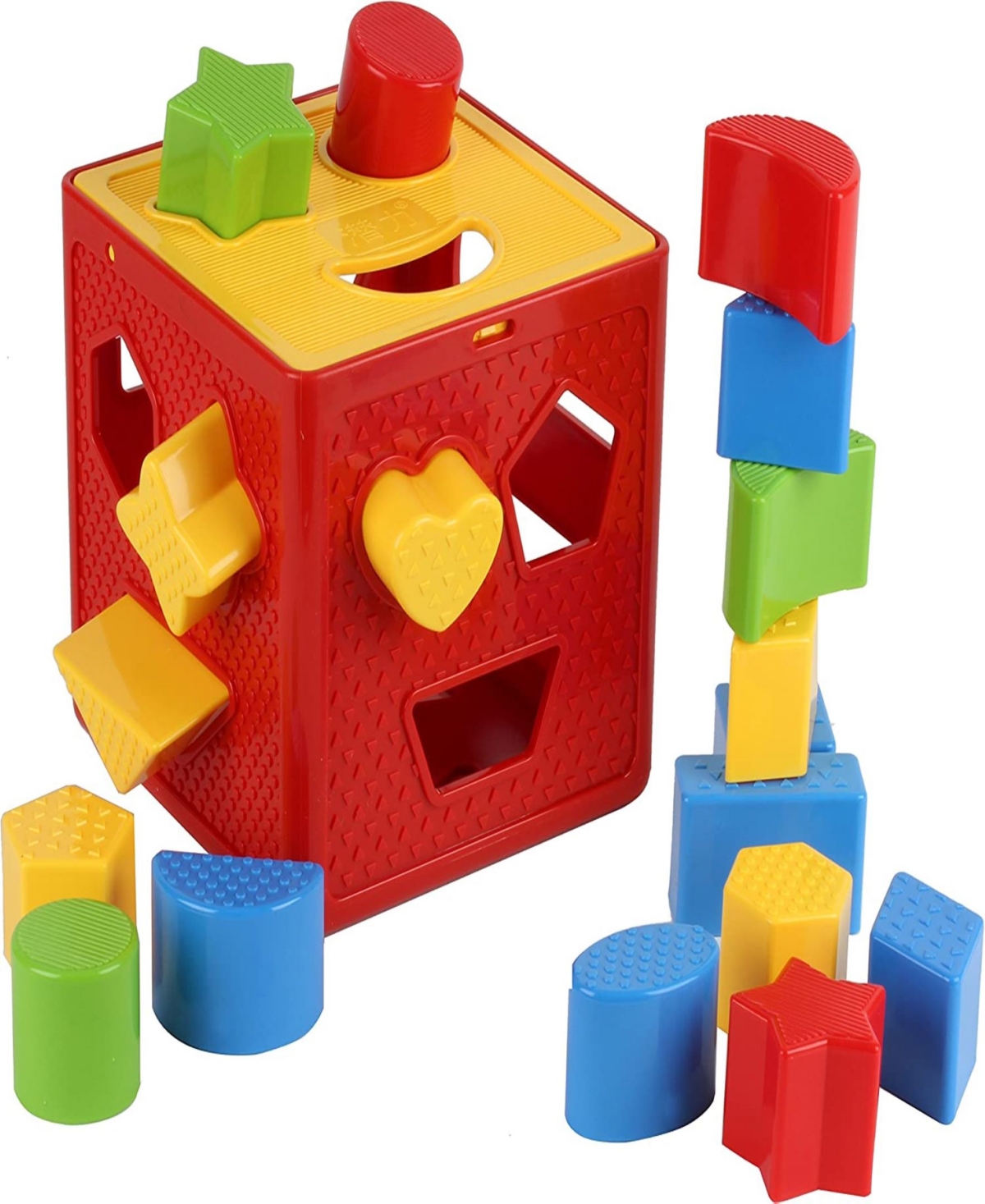 Play22 Baby Blocks Shape Sorter Toy Set, 18 Piece In Multicolor