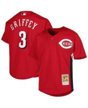 Youth Mitchell & Ness Johnny Bench Red Cincinnati Reds Cooperstown  Collection Mesh Batting Practice Jersey