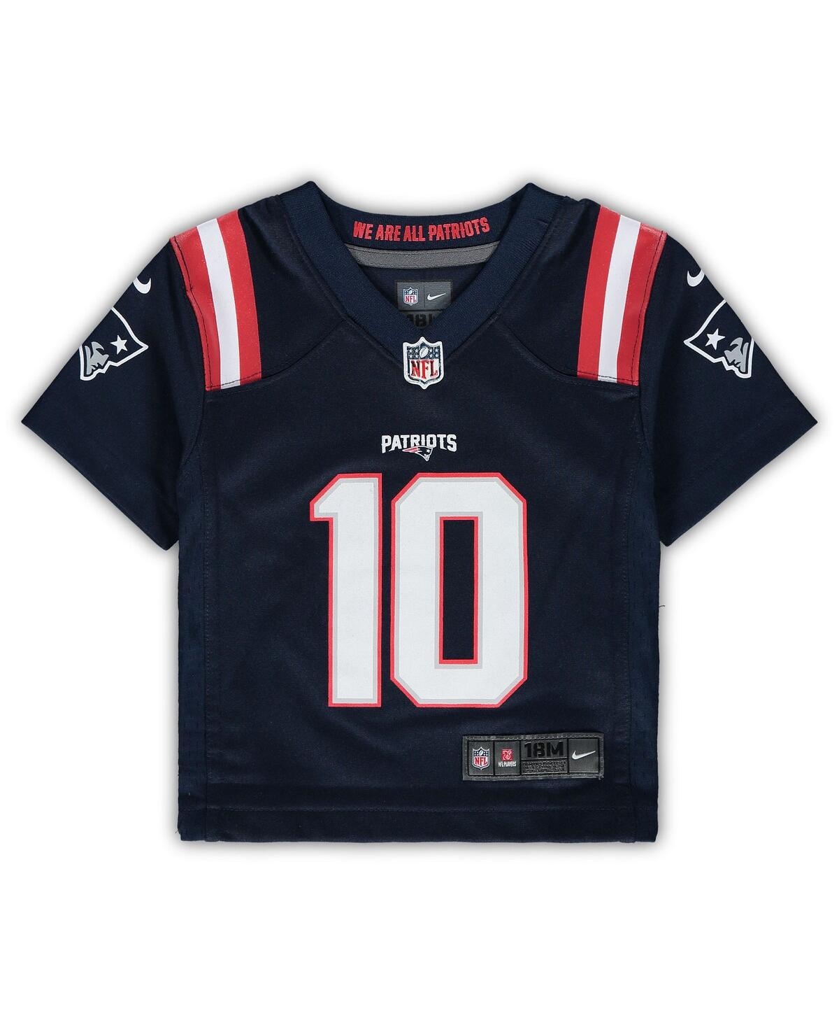 Infant Boys and Girls Nike Mac JonesNew England Patriots Game Jersey - Navy