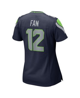 Women's 12th Fan College Seattle Seahawks Game Jersey