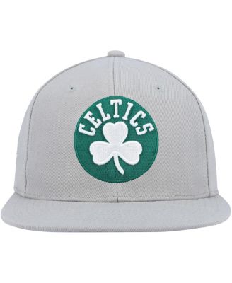Men's Gray Boston Celtics Side Core 2.0 Snapback Hat