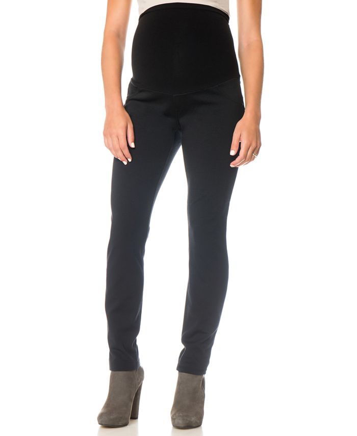 Motherhood Maternity Petite Skinny Ponte Pants Macy's