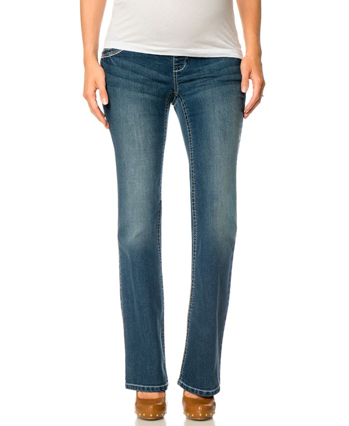Motherhood Maternity FlapPocket Bootcut Jeans Macy's